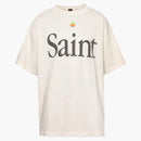 Saint Michael Heart Apple T-shirt White