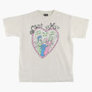 Saint Michael Heart T-shirt White