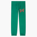 Saint Michael Ribbon Logo Red Pants Green