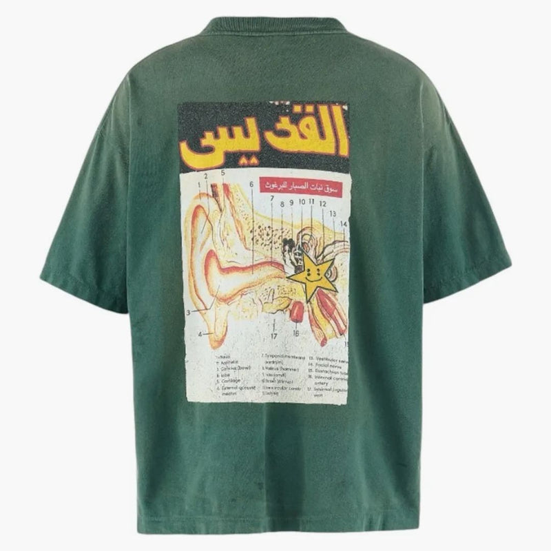 Saint Michael X Cactus Plant Flea Market Love of Snt Tee Green
