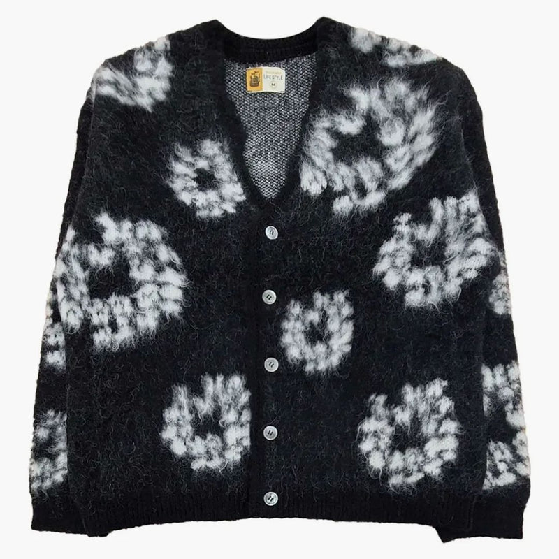 Saint Michael X Denim Tears Ct Wrth Mh Cardigan Black