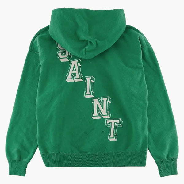Saint MXXXXXX Angel Hoodie Vintage Green