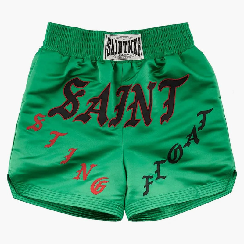 Saint MXXXXXX Boxing Shorts Green