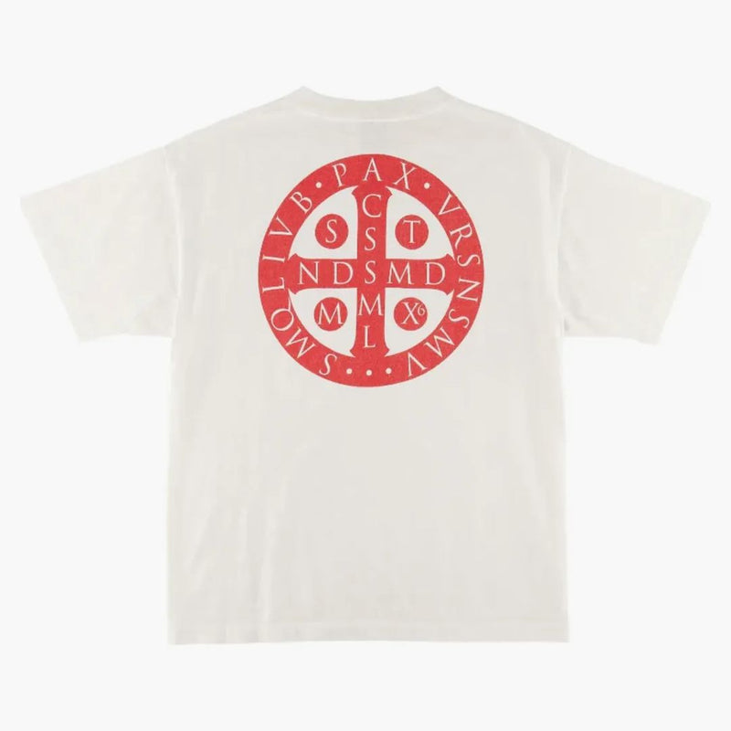 Saint MXXXXXX CIRCLE T-shirt vintage white