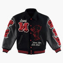Saint Mxxxxxx Devil Varsity Jacket Black