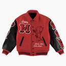 Saint Mxxxxxx Devil Varsity Jacket Red
