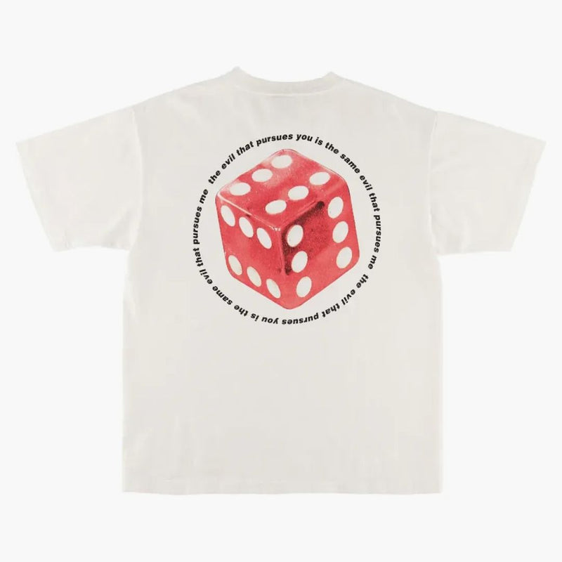 Saint MXXXXXX DICE T-shirt Vintage White
