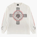 Saint Mxxxxxx Eye Ball L/s T-shirt Vintage White