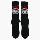 Saint Mxxxxxx Eye Socks Black