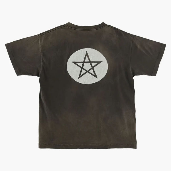 Saint MXXXXXX Human Fear T-Shirt Vintage Black