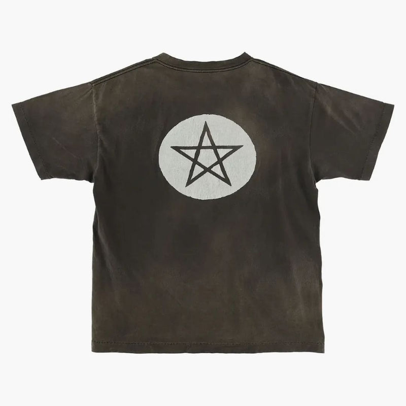 Svatý mxxxxxx lidský strach tričko Vintage Black