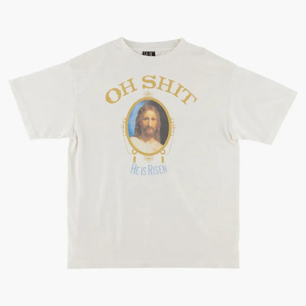 Saint MXXXXXX OH Shit T-Shirt Vintage White