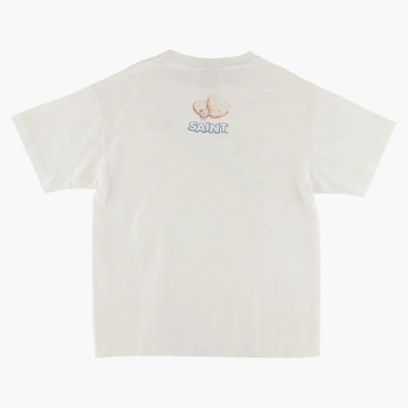 Saint MXXXXXX Oreo T-Shirt Vintage White