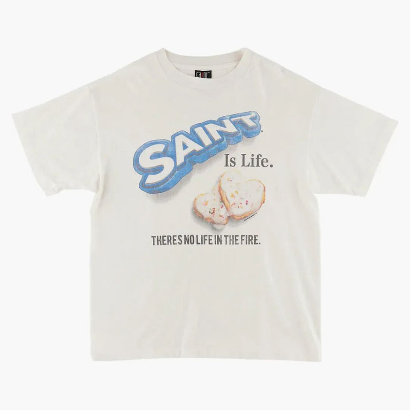 Saint MXXXXXX Oreo T-Shirt Vintage White