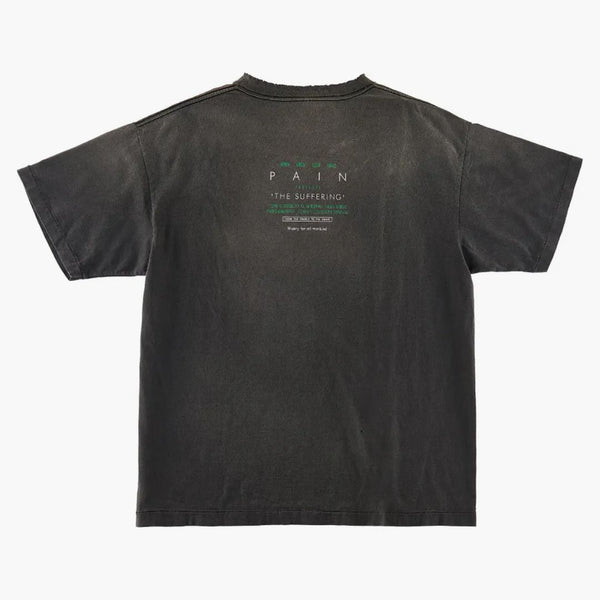Saint Mxxxxxx Pain T-shirt vintage black