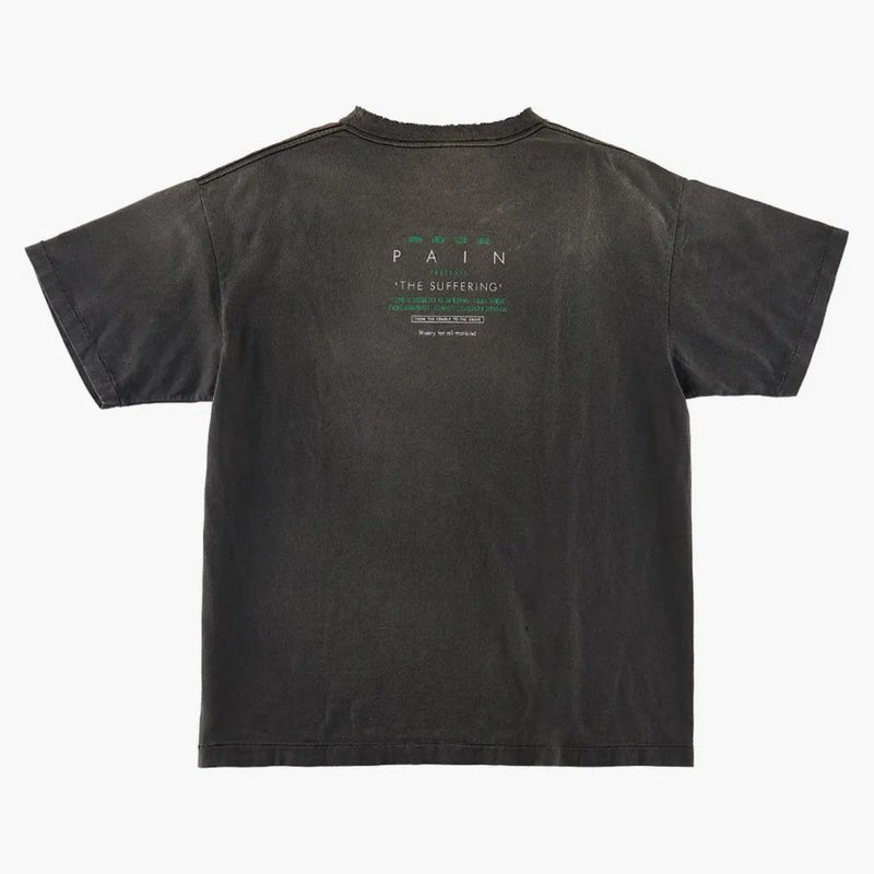 Saint Mxxxxxx Pain T-shirt vintage black