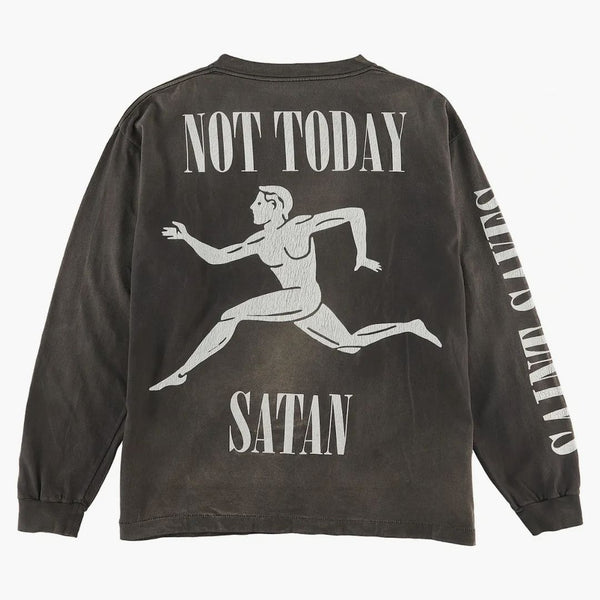 Saint Mxxxxxx Running L/S Tea Black