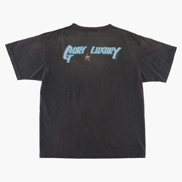 Saint MXXXXXX STR Maria T-Shirt Vintage Black
