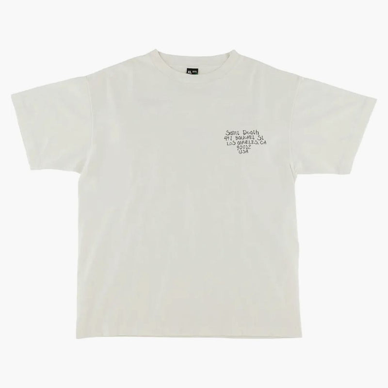 Svatý mxxxxxxx Svatý smrt tričko Vintage White