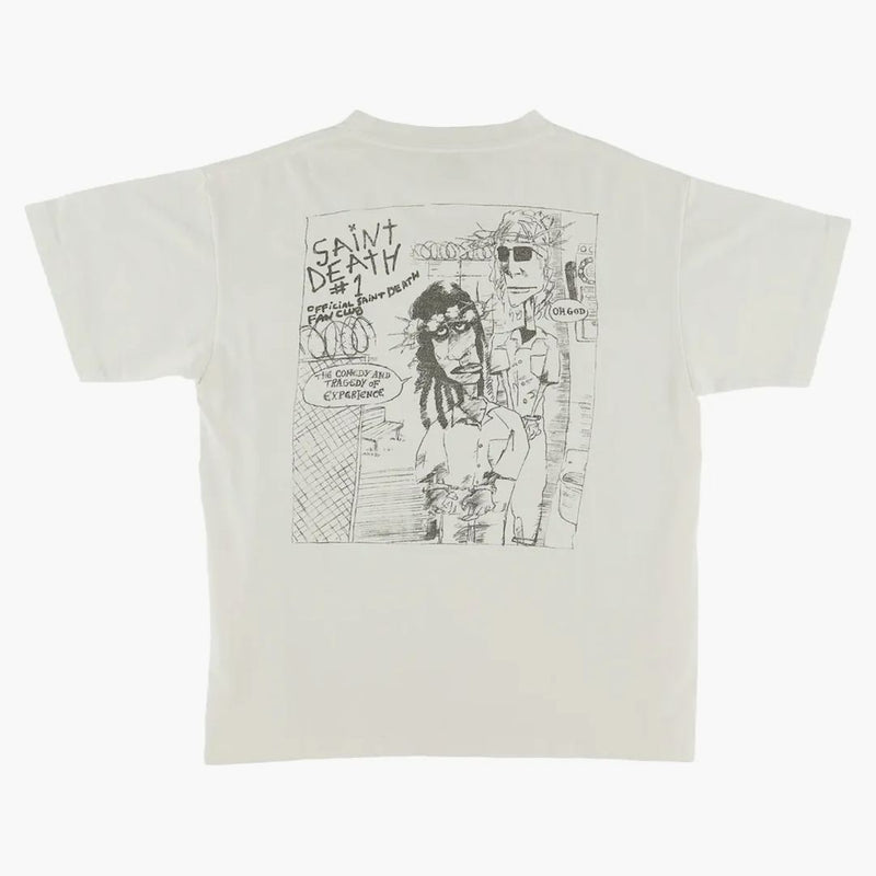 Svatý mxxxxxxx Svatý smrt tričko Vintage White