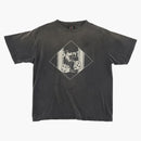 Saint Mxxxxxx Saint Room Damaged T-shirt Vintage Black