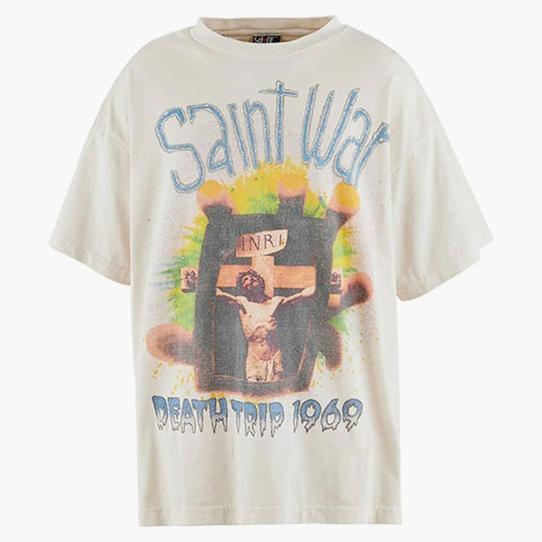 Saint MXXXXXX Saint War Tee White
