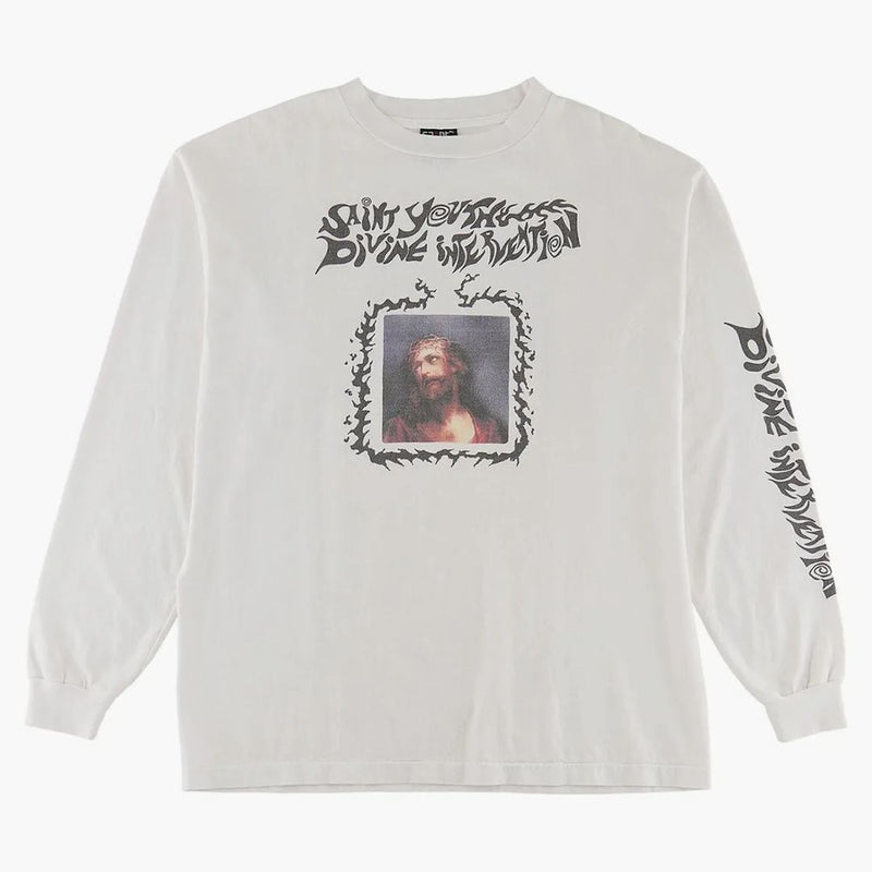 Saint MXXXXXX Satan L/S T-shirt vintage white