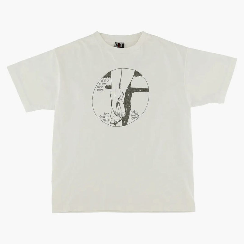 Saint MXXXXXX Smooch T-shirt vintage white