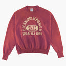 SAINT MXXXXXX Nieznany PWR Crewneck bluza czerwona