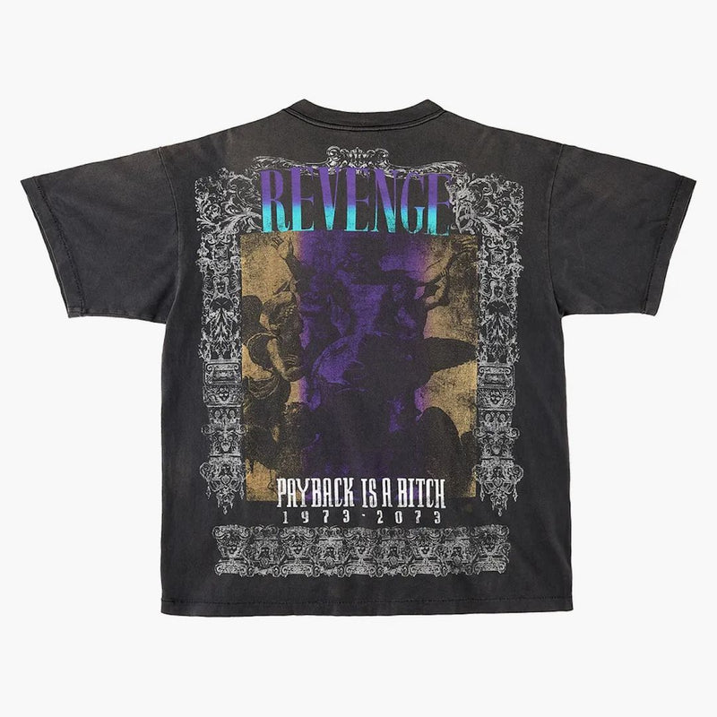 Saint Mxxxxxx x Berberjin x Greeneen Revenge Tea Vintage Black