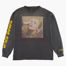 Saint Mxxxxxx X David Bowie Hunky L/s T-shirt Faded Black
