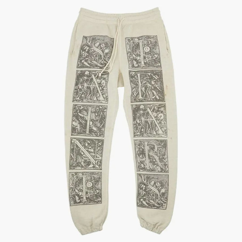Saint MXXXXXX X Denim Tears Mural Sweatpants Gray