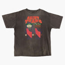 Saint Mxxxxxx X Denim Tears Purplelp T-shirt Vintage Black