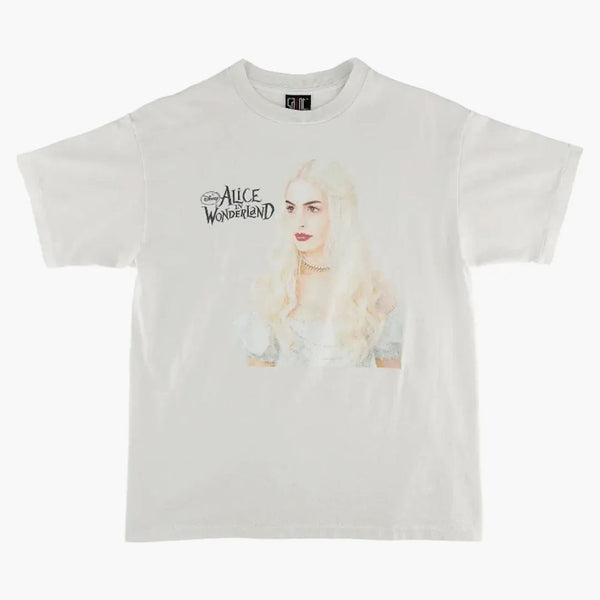 Saint MXXXXXX X Disney Alice in Wonderland T-shirt White
