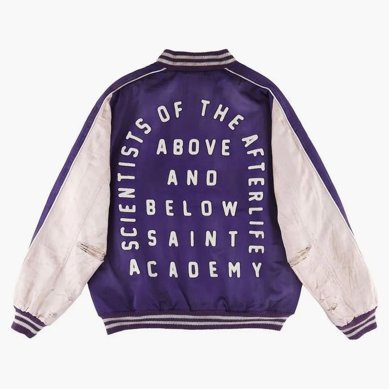 Saint Mxxxxxx X Shermer Academy Sukajan Jacket Purple Pink