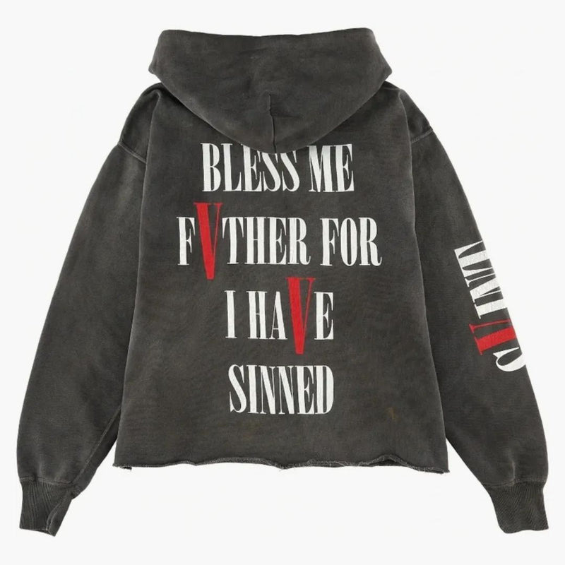 Saint MXXXXXX X Vlone Hoodie Black
