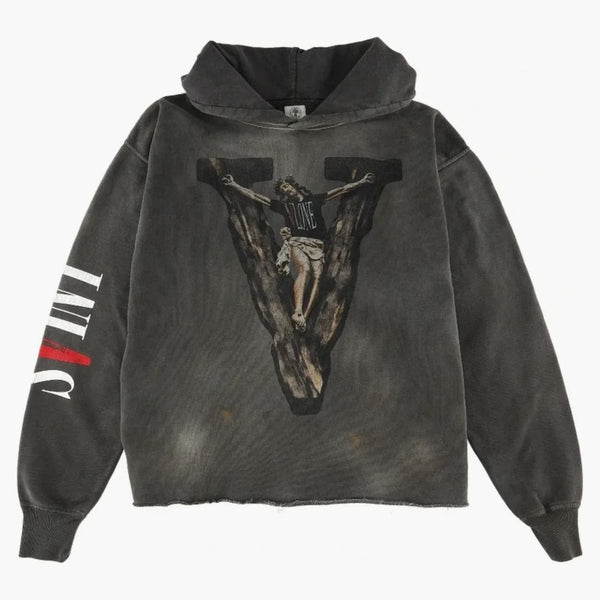 Saint MXXXXXX X Vlone Hoodie Black