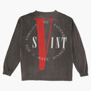 Saint MXXXXXX X Vlone Love & Hate L/S Tea Black