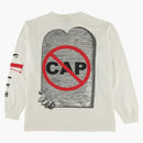 Saint Mxxxxxx X Vlone No Cap L/s Tee White