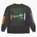 Saint MXXXXXX X Vlone Skull L/S T-shirt vintage black