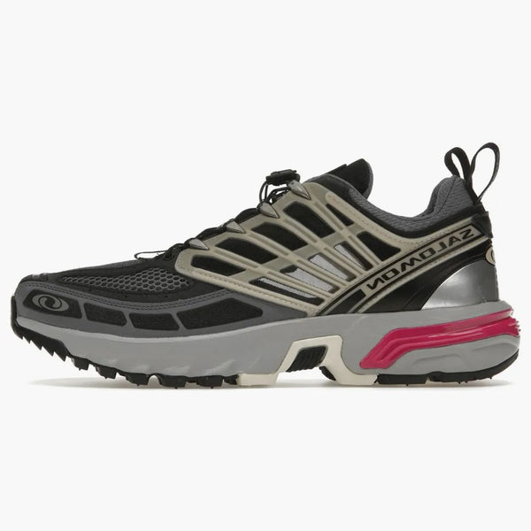 SALOMON ACS Pro Advanced Black Alloy Feather Grey Purple