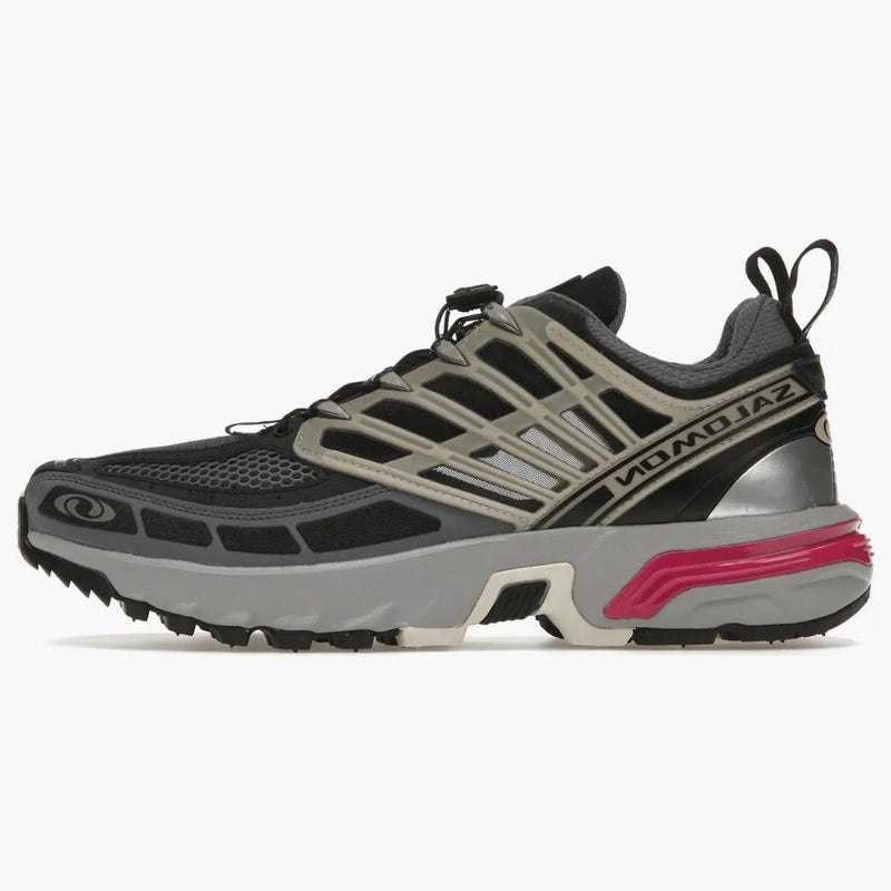 Salomon ACS Pro Advanced Black Alloy Feather Grey Purple