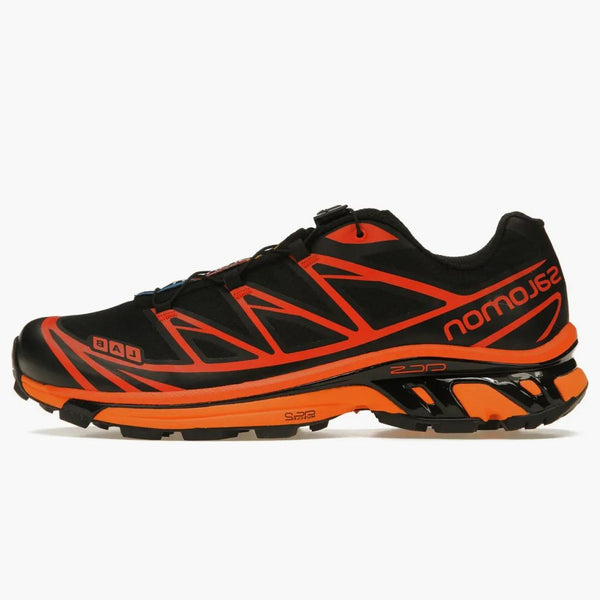 SALOMON XT-6 Black Magnet Vibrant Orange
