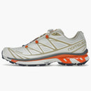 Salomon XT-6 Bleached Sand Red Orange