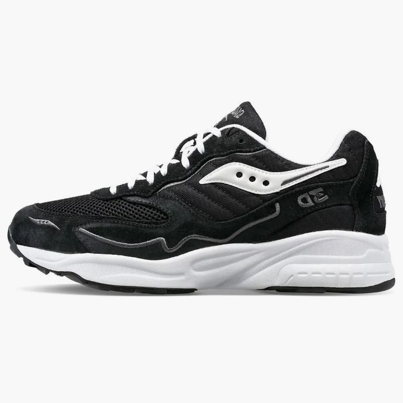 Saucony 3D Grid Hurricane Black White
