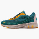 Saucony 3D grid hurricane premium green orange