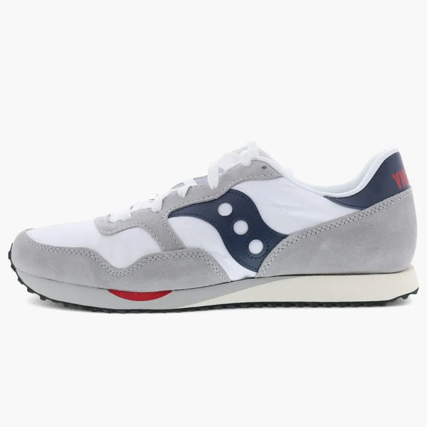 Saucony DXN trainer White Gray Navy