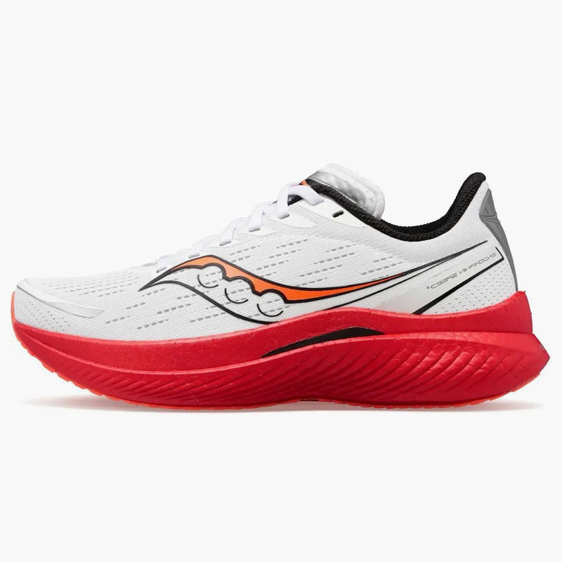 Saucony Endorfina velocità 3 bianco bianco rosso
