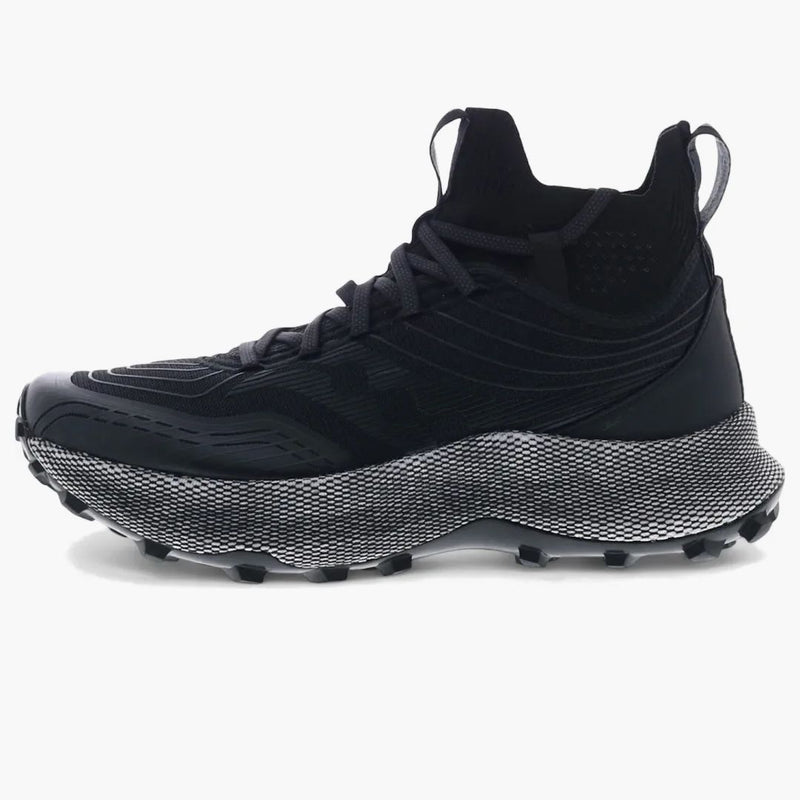 Saucinony Endorphin Trail Mid Black Gravel