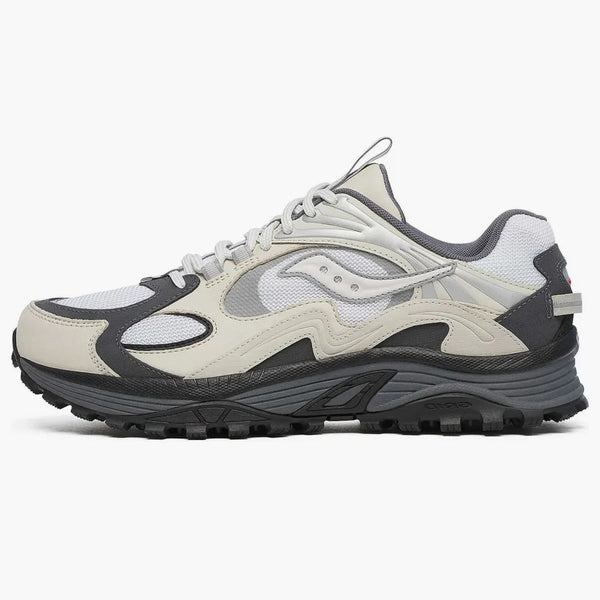 Saucony Grid Aura x Grey Pack bianco